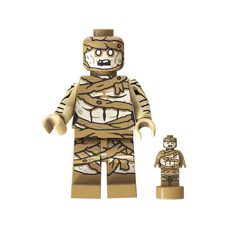 ساختنی برانت مدل مومیایی و میکرو فیگور فیلم ایندیانا جونز دو عددی