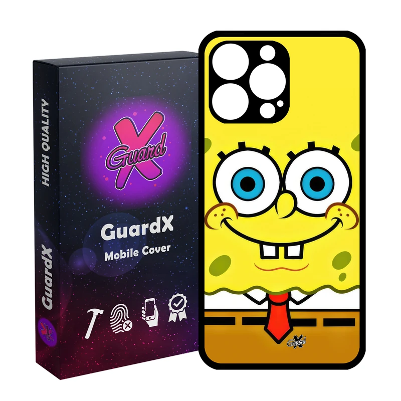 کاور گارد ایکس طرح باب اسفنجی مدل Glass10637 مناسب برای گوشی موبایل اپل iPhone 14 Pro Max