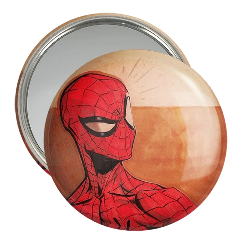 آینه جیبی خندالو مدل مرد عنکبوتی Spider Man  کد 2371