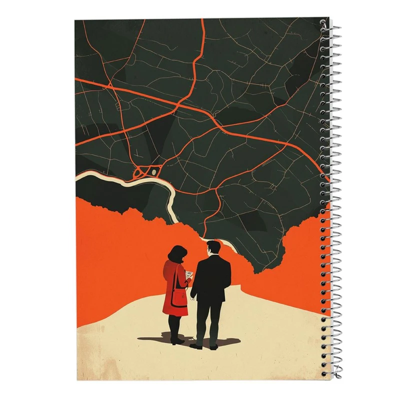 دفتر لیست خرید 50 برگ مدوپد مدل نقشه کد DF15532