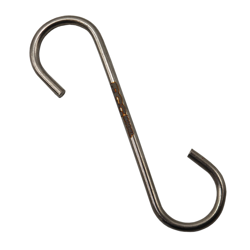 قلاب اویز مدل داگ طرح اس شکل کد YPB-BARIK-9.5CM مجموعه 10 عددی