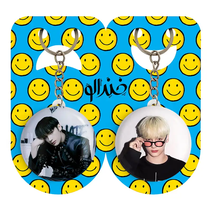 جاکلیدی خندالو مدل هیونینگ کای گروه تی اکس تی TXT کد 2001120018 مجموعه 2 عددی