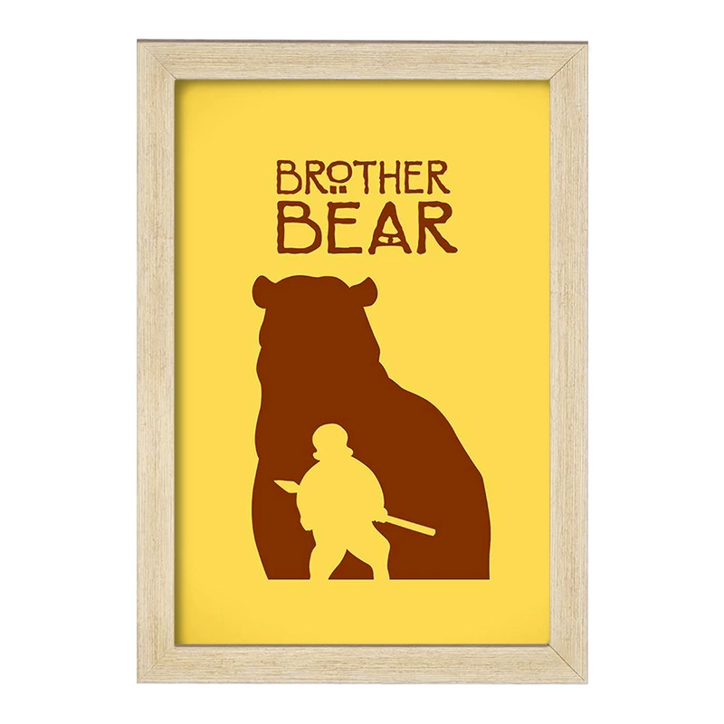 تابلو خندالو مدل انیمیشن خرس برادر Brother Bear  کد 13716