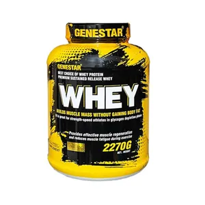 پودر پروتئین وی با طعم بیسکوئیت وانیل ژن استار - 2270 گرم