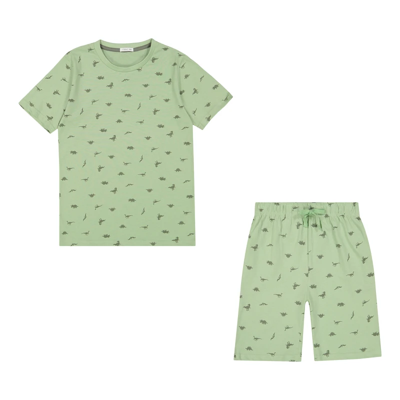 ست تی‌شرت آستین کوتاه و شلوارک راحتی بچگانه نکست مدل 32