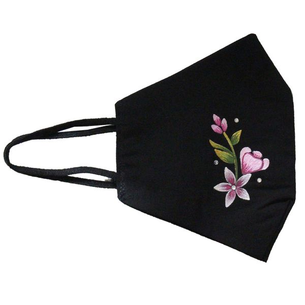 ماسک پارچه ای زنانه مدل M1019 نقاشی