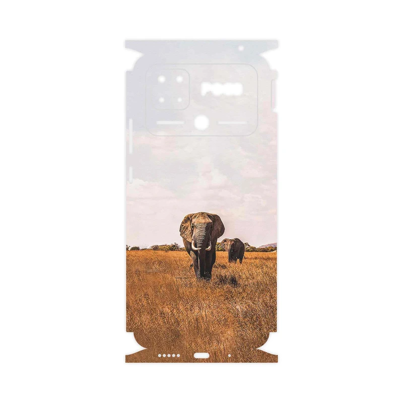 برچسب پوششی ماهوت مدل Elephant-FullSkin مناسب برای گوشی موبایل شیائومی Poco C40