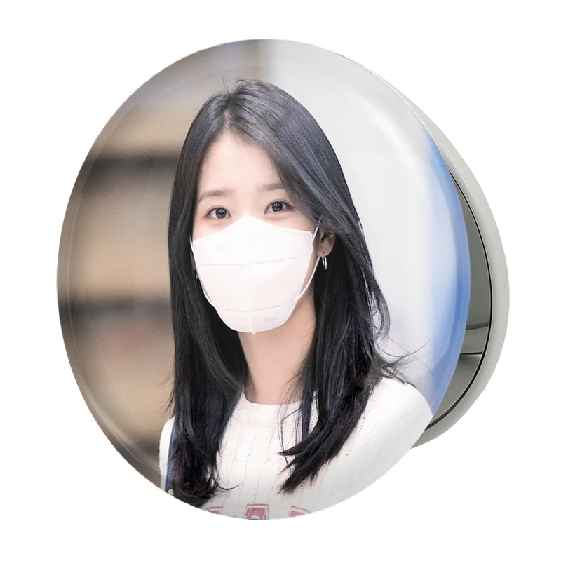 آینه جیبی خندالو طرح آیو IU مدل تاشو کد 19774 