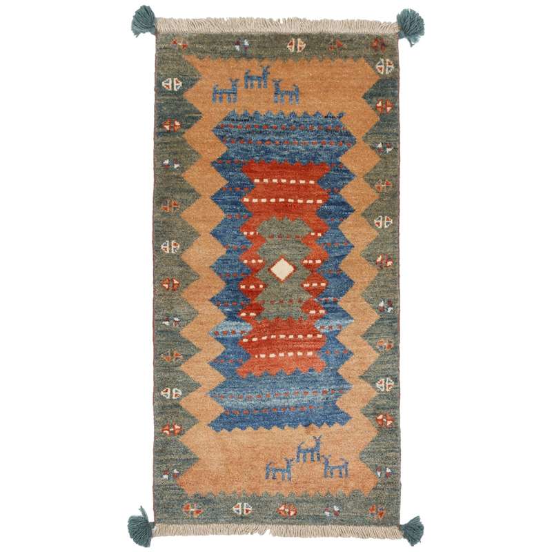 گبه دستباف یک متری سی پرشیا کد 171581