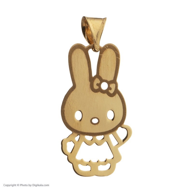 نیم ست طلا 18 عیار دخترانه مایا ماهک مدل MS0626 طرح کیتی