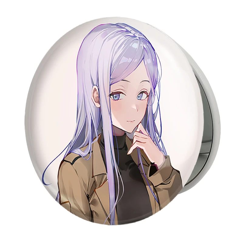 آینه جیبی خندالو طرح آنجو انیمه 86 مدل تاشو کد 33783