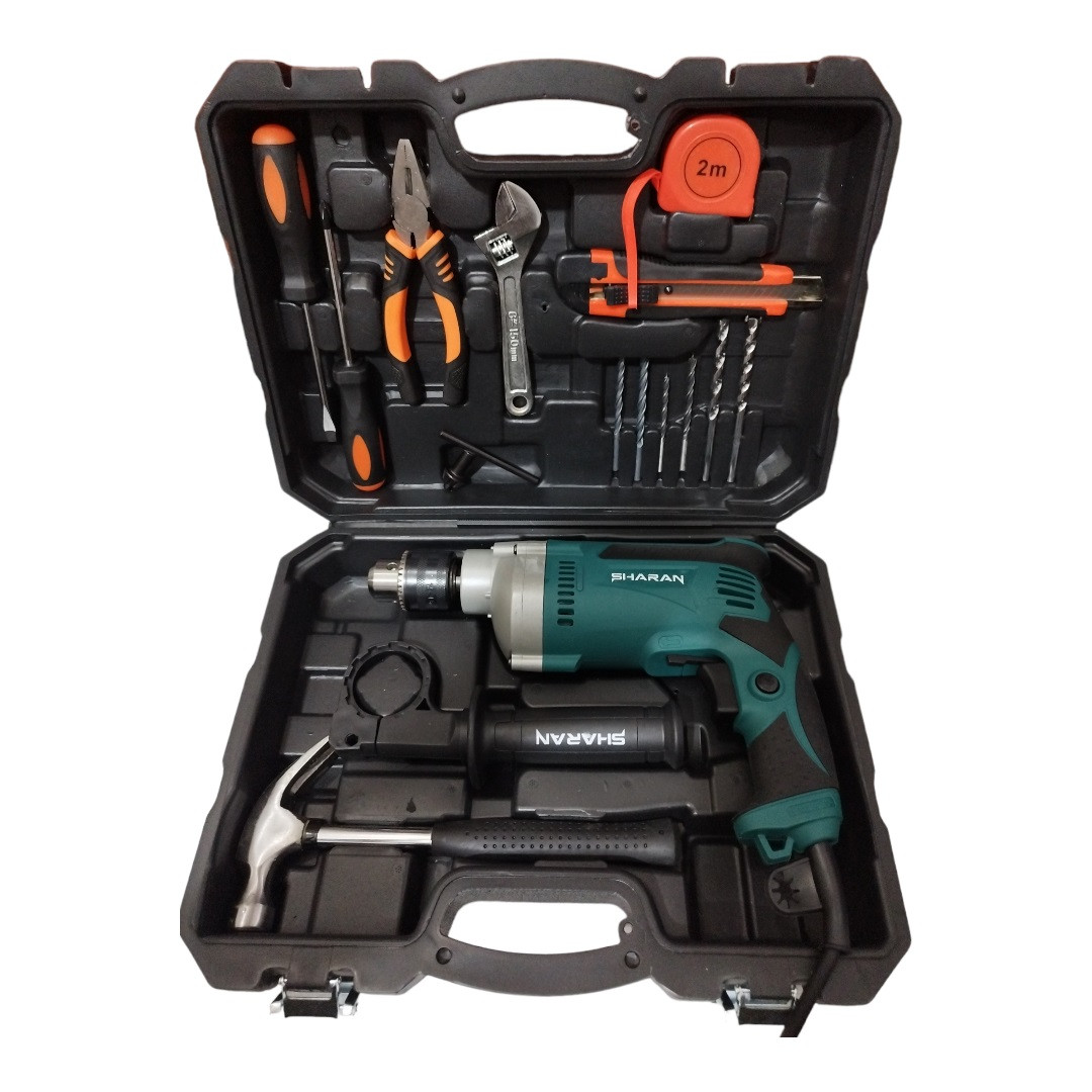 مجموعه 16 عددی دریل چکشی شاران مدل SND710RE-SET