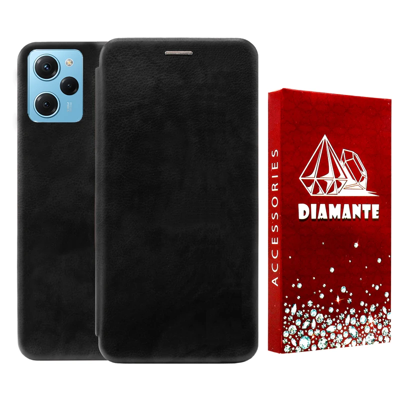 کیف کلاسوری دیامانته مدل Pure Rd مناسب برای گوشی موبایل شیائومی Redmi Note 12 5G