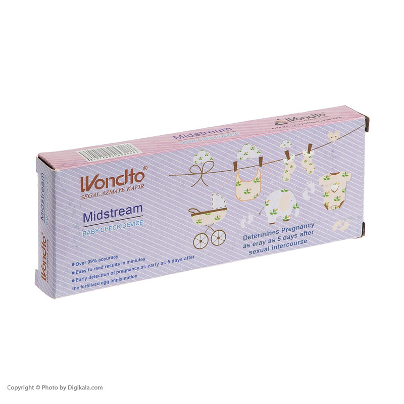 تست بارداری وندتو مدل قلمی بسته 2 عددی