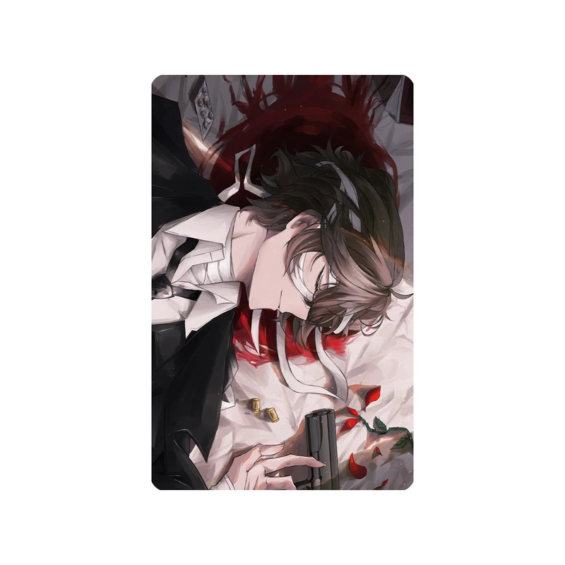 استیکر کارت مدل انیمه طرح Bungo Stray Dogs Osamu dazai کد 5203