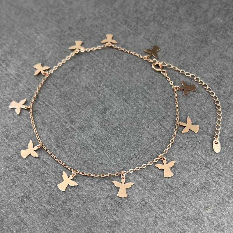 پابند نقره زنانه گیرا مدل 574