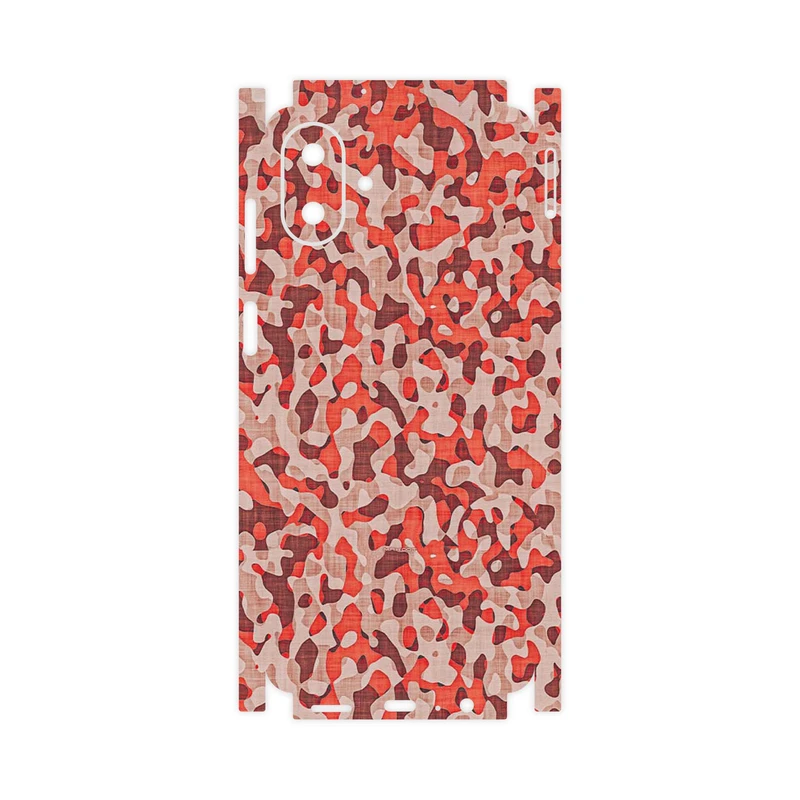 برچسب پوششی ماهوت مدل Red Infantry Army-FullSkin مناسب برای گوشی موبایل سامسونگ Galaxy A07