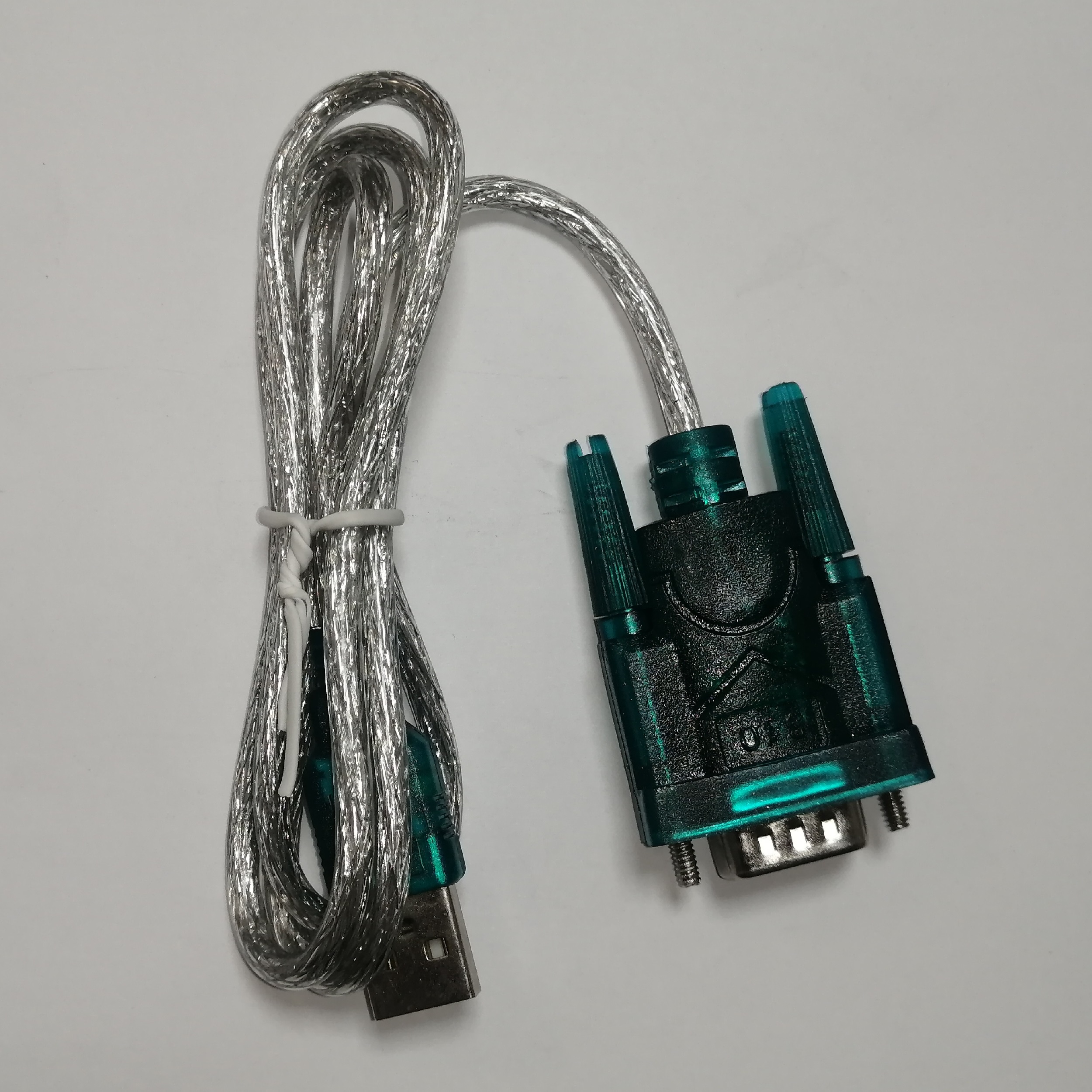 کابل تبدیل USB به سریال RS232 مدل HL-340 طول 0.8 متر