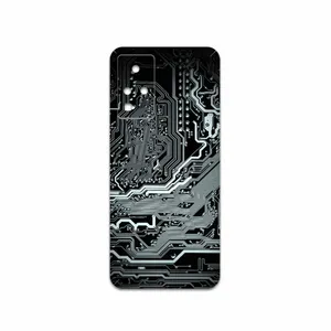 MAHOOT Black-Printed-Circuit-Board Cover Sticker for Infinix Zero X
