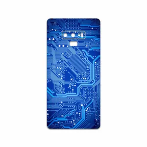 MAHOOT Blue Printed Circuit Board Cover Sticker for Samsung Galaxy Note 9