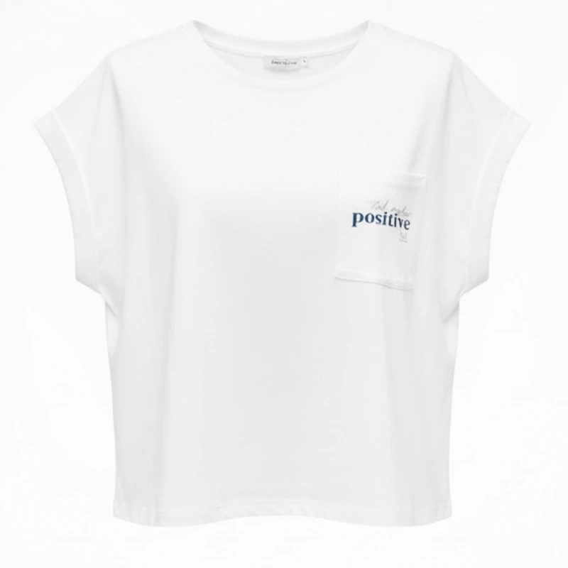 تی‌شرت آستین تا روی شانه زنانه کیو اس مدل SEP-MODSAZ-DB077