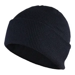 کلاه بافتنی مدل لبه برگرد طرح ریز بافت