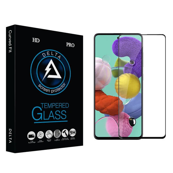 محافظ صفحه نمایش دلتا مدل Fit مناسب برای گوشی موبایل سامسونگ Galaxy A71