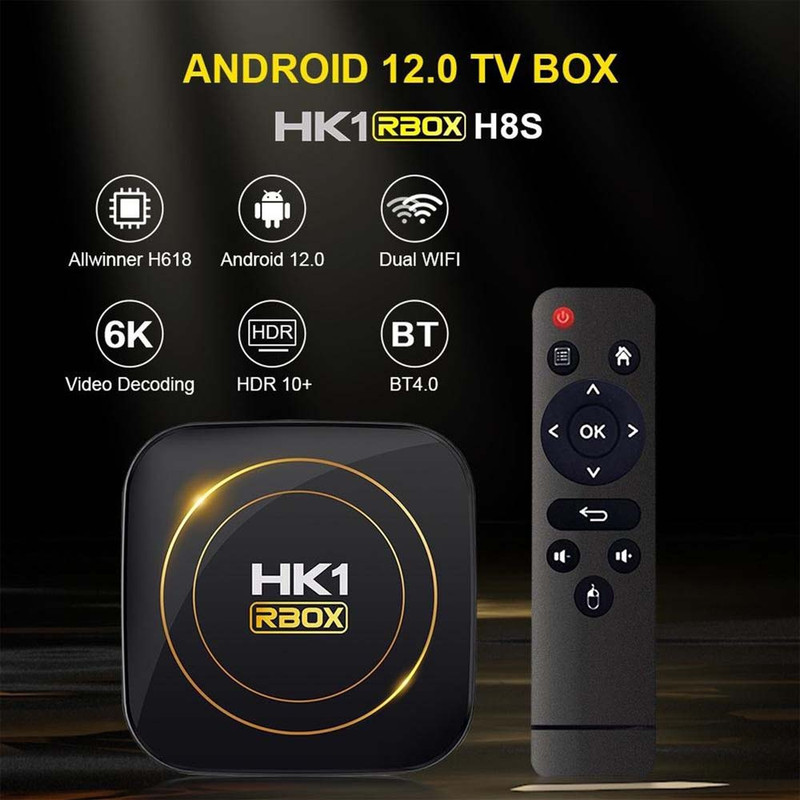 اندروید باکس اچ‌کی1 مدل HK1 H8S 12 4/32GB