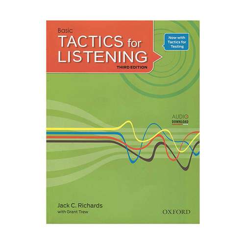 کتاب Basic Tactics For Listening اثر Jack C.Richards and Grant Trew انتشارات OXFORD