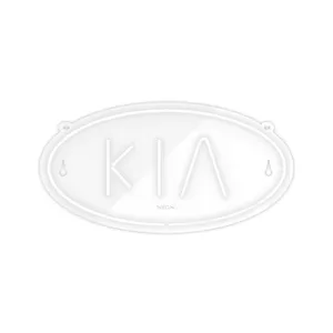 چراغ دیواری نئون دیزاین طرح Kia_WHT