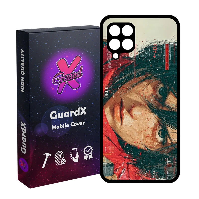 کاور گارد ایکس طرح دختر مدل 10939 مناسب برای گوشی موبایل سامسونگ Galaxy A12/M12/F12