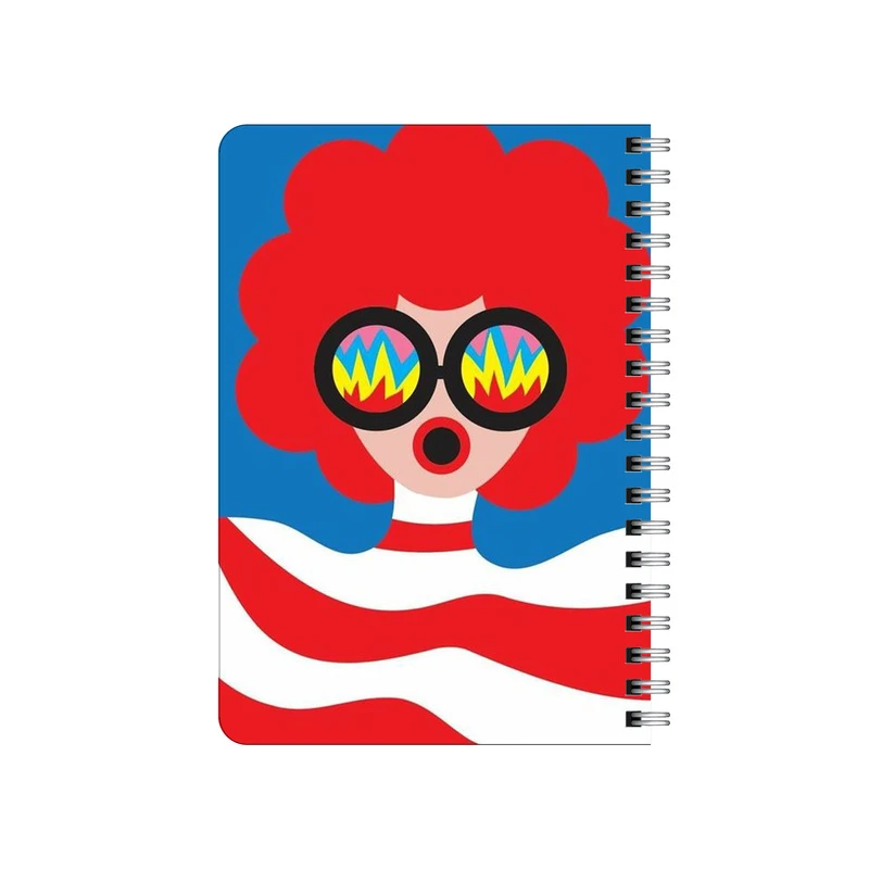 دفترچه یادداشت بامبیلیپ مدل چوبی طرح دختر کد 5367254