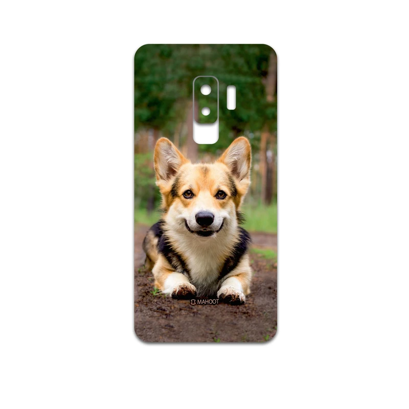 برچسب پوششی ماهوت مدل Dog-2 مناسب برای گوشی موبایل سامسونگ Galaxy S9 Plus