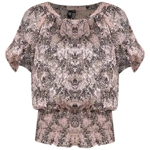 بلوز آستین کوتاه زنانه ورو مدا مدل 1234