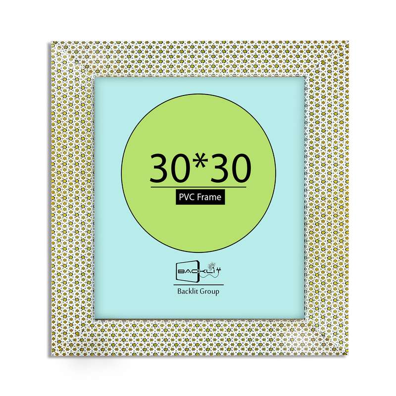 قاب عکس بکلیت مدل خاتم 30x30-4CM