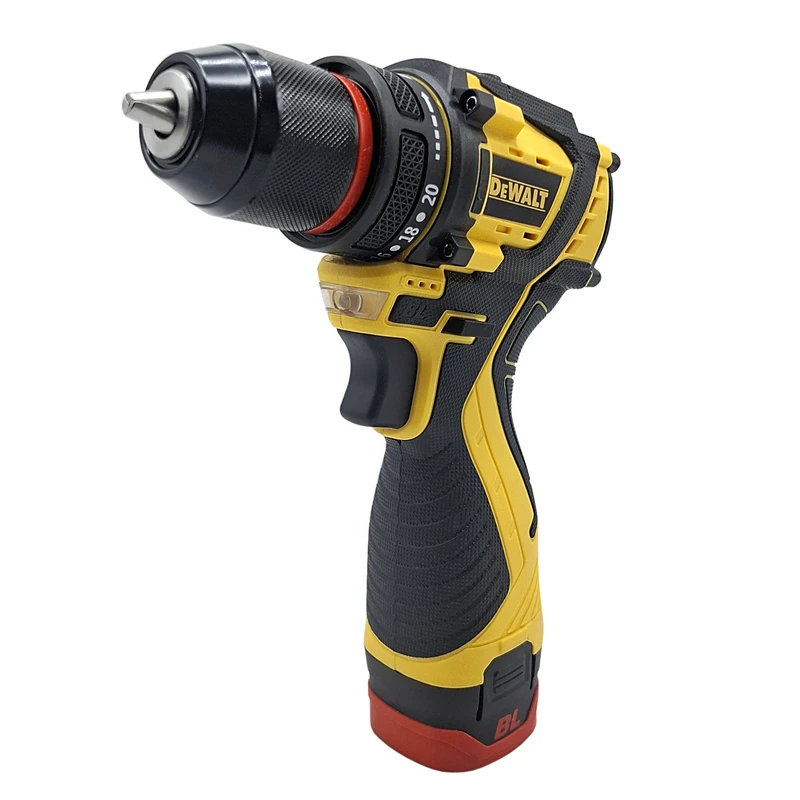 دریل پیچ گوشتی شارژی براشلس 10 میلی متری 24 ولت دیوالت مدل 24VF کد 2