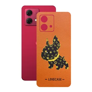 Remax cover sticker Leth model dog design suitable for Motorola Moto G84 mobile phone