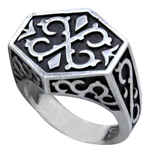 انگشتر نقره مردانه مدل a11