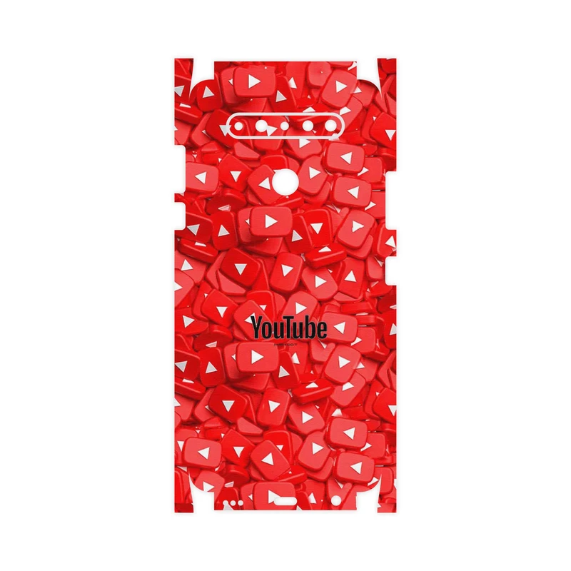 برچسب پوششی ماهوت مدل Youtube-FullSkin مناسب برای گوشی موبایل ال جی K51s