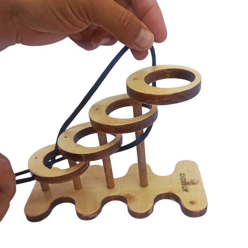 بازی فکری مدل چهارحلقه و بند کد 4R-01