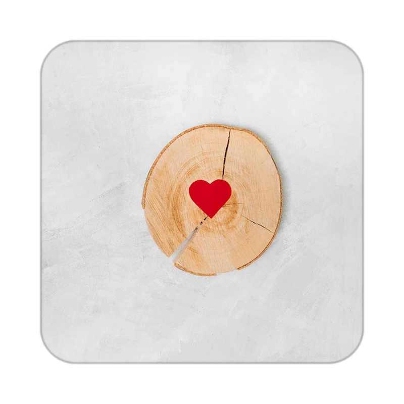 زیر لیوانی کاکتی طرح عاشقانه مدل mp39679