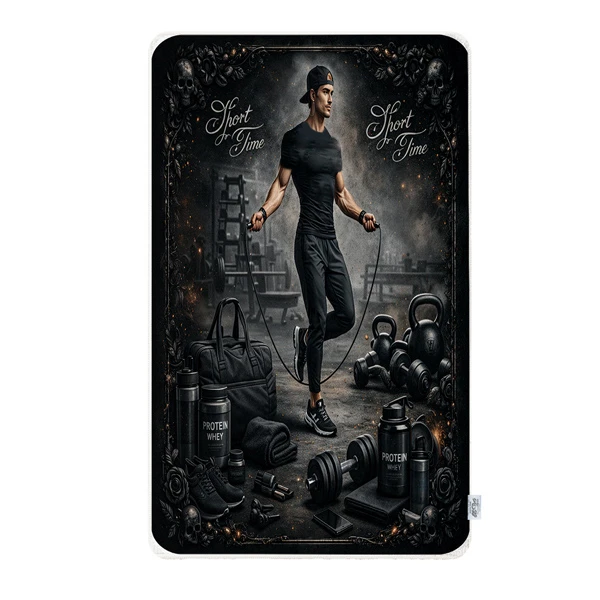 حوله ورزشی هزاردستان طرح طناب زدن کد h320