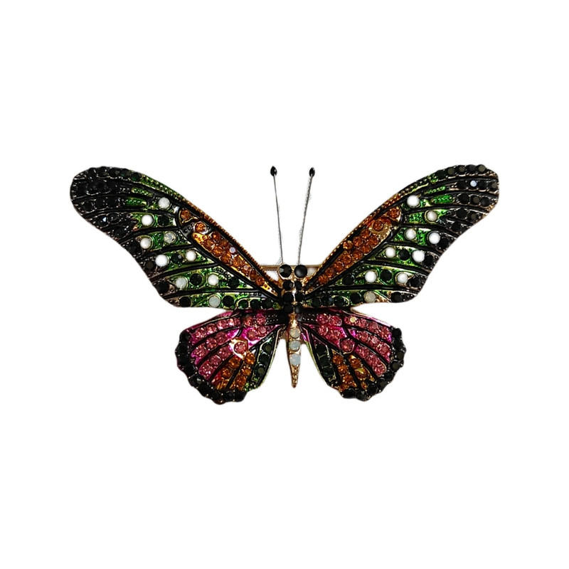 سنجاق سینه زنانه مدل پروانه