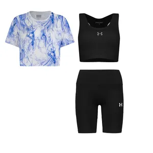 ست سه تکه لباس ورزشی زنانه مدل 1801-69-56