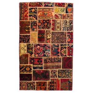 کلاژ فرش یک و نیم متری متری ساده کارپت مدل 10020005