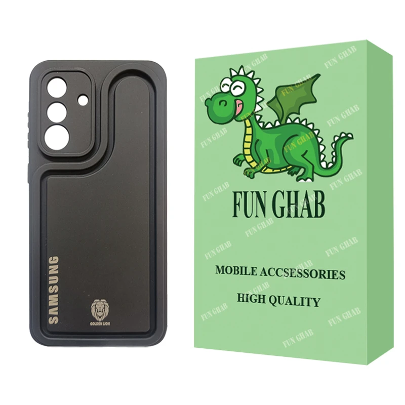 کاور فان قاب مدل سولدا طرح LION مناسب برای گوشی موبایل سامسونگ Galaxy A56