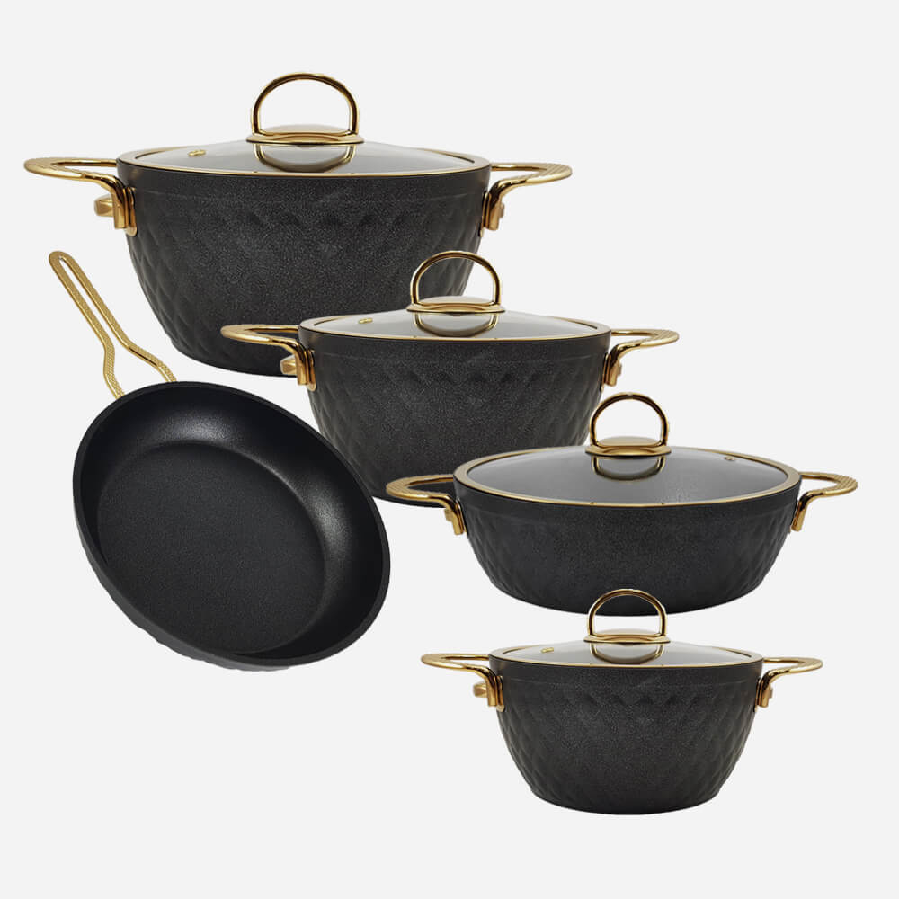 سرویس قابلمه 9 پارچه  ویوالدی مدل لیدیا