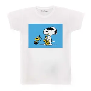 تی شرت بچگانه پرمانه طرح اسنوپی کد pmt.3688