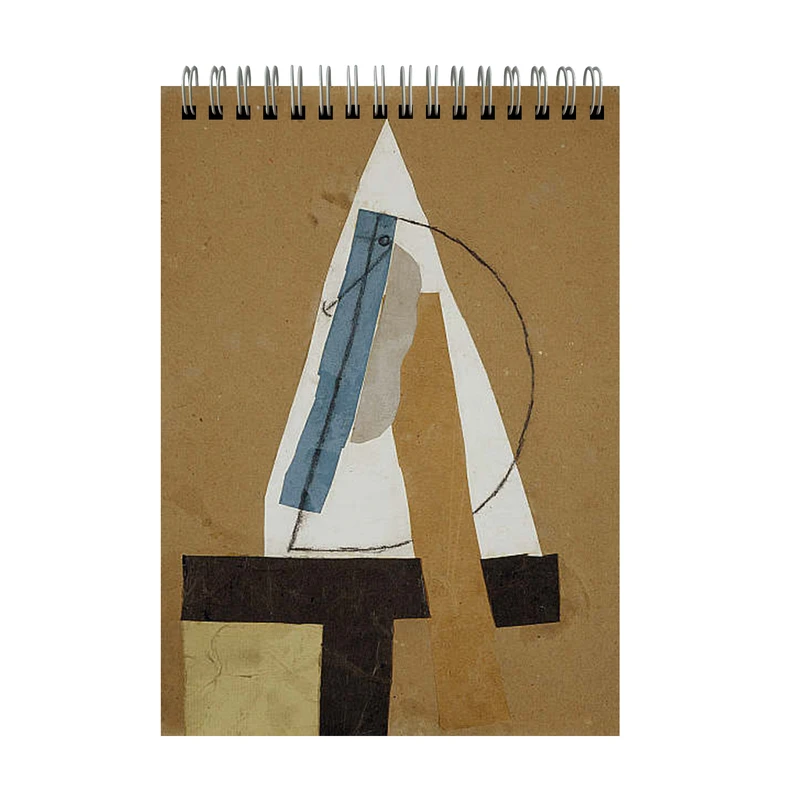 دفتر طراحی 60 برگ مدل ترکیب بندی انتزاعی کد A5-22