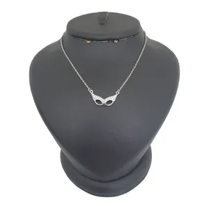 گردنبند نقره زنانه ترمه ۱ مدل بال کد smed 1008